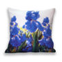 Cushion Cover "Blue Irises" - #10