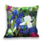 Cushion Cover "Blue, White, Pink Irises" - #115